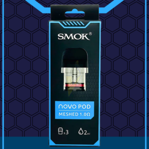SMOK NOVO POD 2ML REFILLABLE REPLACEMENT POD - PACK OF 3