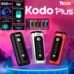 YOCAN KODO PLUS BOX MOD BATTERY - DISPLAY OF 12