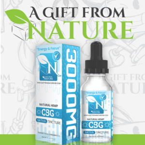 AGFN CBG 3000MG TINCTURE SATIVA ENERGY AND FOCUS 30ML