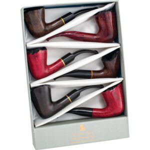 BRIARWOOD PIPE USE 9MM FILTER - DISPLAY OF 6