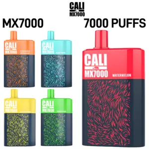 CALI MX7000 5% NIC 7000 PUFFS DISPOSABLE 14ML - 6CT DISPLAY