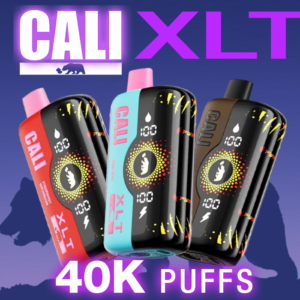 CALI XLT 40,000 PUFFS DISPOSABLE VAPE - DISPLAY OF 6