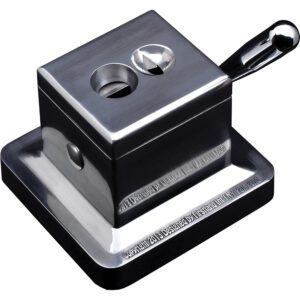 1 STRAIGHT & 1 V MOON TABLE CUTTER - ALLOY METAL CAST BODY
