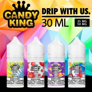CANDY KING ON SALT NICOTINE SALT E-LIQUID 30ML