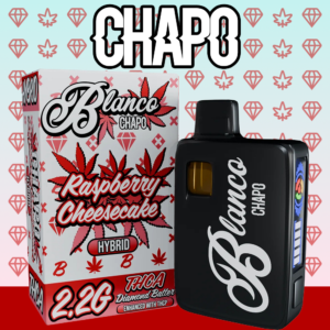 CHAPO BLANCO THC-A DIAMOND BATTER 2.2G DISPOSABLES - DISPLAY OF 5