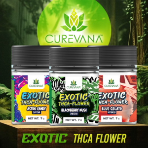 CUREVANA EXOTIC THC-A FLOWER 7G