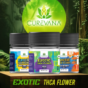 CUREVANA EXOTIC THC-A FLOWER 3.5G