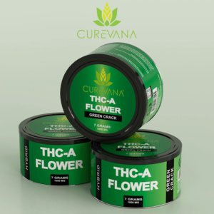 CUREVANA THC-A FLOWER JAR 1000MG - 7 GRAM