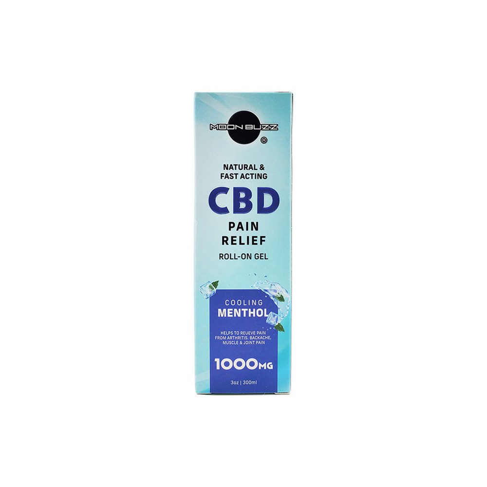 MOON BUZZ CBD 1000MG 3OZ PAIN RELIEF ROLL-ON GELL