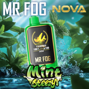 MR FOG NOVA MINT STEEZY SERIES 36,000 PUFFS DISPOSABLE VAPE - DISPLAY OF 5