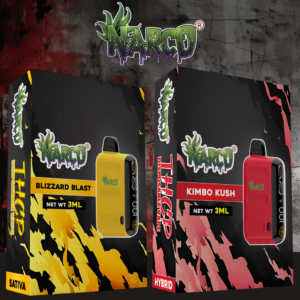 NARCO THC-P 3G DISPOSABLE - DISPLAY OF 5
