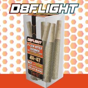 D8 FLIGHT F*CKIN HITTER DOOBIES THC-A DIAMONDS BLEND 1G JOINTS - JAR OF 5