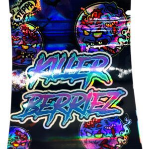 SMELL PROOF 1G MYLAR BAGS - PACK OF 100 (DESIGN #9)