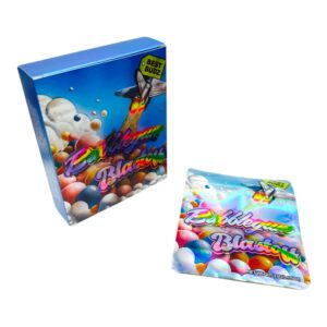 SMELL PROOF 3.5G MYLAR BAGS WITH MATCHING PACK - PACK OF 50 (DESIGN #8)
