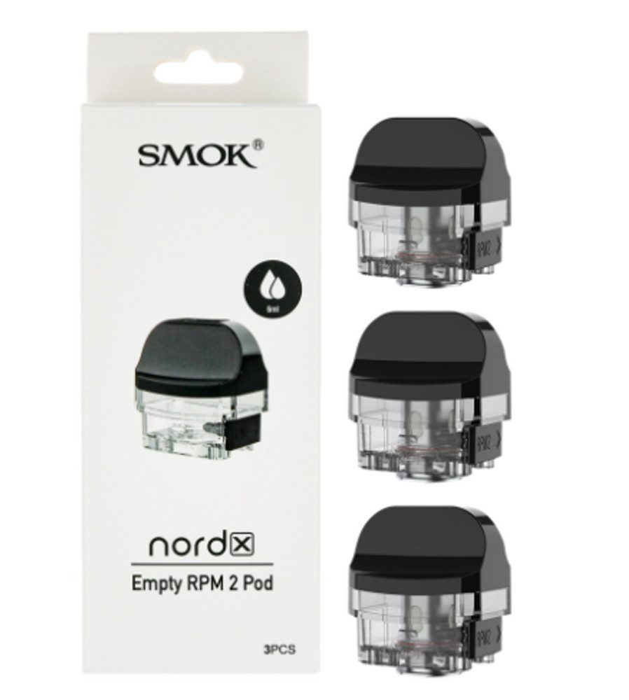 SMOK NORD X 6ML UNFILLED REPLACEMENT POD - PACK OF 3