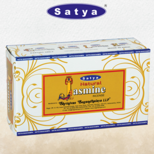 SATYA - JASMINE INCENSE STICKS - 12CT