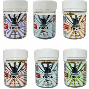 FLYING HORSE THC-A 1.5G PRE-ROLLS - JAR OF 40