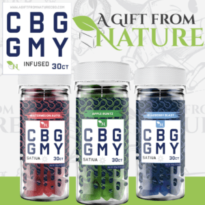 AGFN CBG GUMMIES JAR 1500MG - 30CT