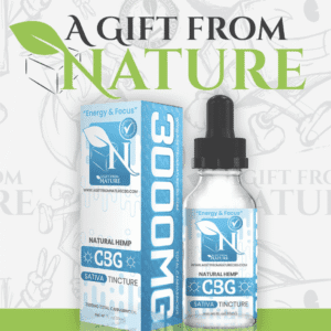 AGFN CBG 3000MG TINCTURE SATIVA ENERGY AND FOCUS 30ML