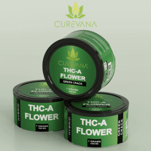 CUREVANA THC-A FLOWER JAR 1000MG - 7 GRAM