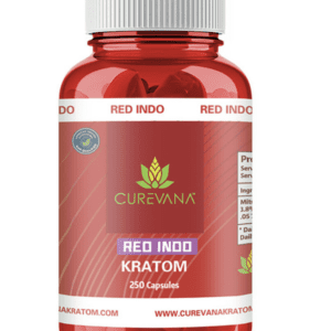 CUREVANA KRATOM CAPSULES - JAR OF 250