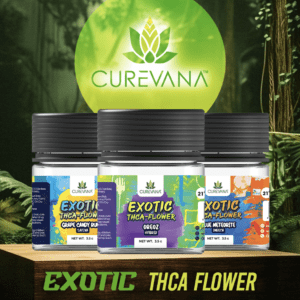 CUREVANA EXOTIC THC-A FLOWER 3.5G