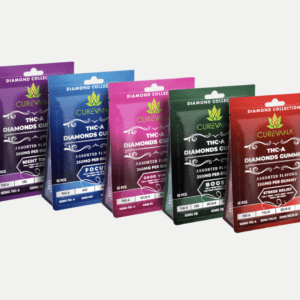 CUREVANA THC-A DIAMONDS GUMMIES 2500MG - 6CT DISPLAY