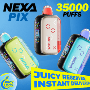 NEXA PIX 35,000 PUFFS DISPOSABLE VAPE - DISPLAY OF 5