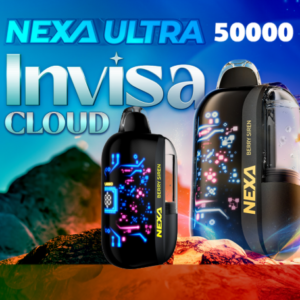 NEXA ULTRA INVISA CLOUD EDITION 50,000 PUFFS DISPOSABLE VAPE - DISPLAY OF 5