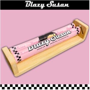 BLAZY SUSAN BAMBOO ROLLING MACHINE 110MM KING SIZE - 12CT DISPLAY