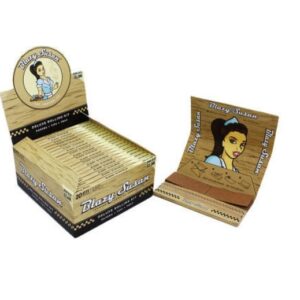 BLAZY SUSAN UNBLEACHED KING SIZE DELUXE ROLLING KIT - 20CT DISPLAY