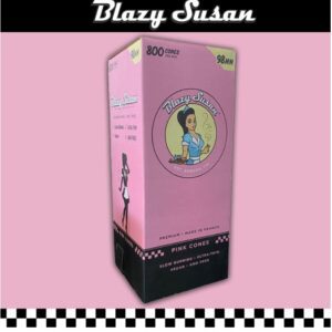 BLAZY SUSAN PINK 98MM CONE - 800CT DISPLAY
