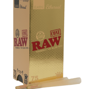 RAW CLASSIC ETHEREAL CONES - DISPLAY OF 75