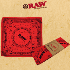 RAW RED BANDANA