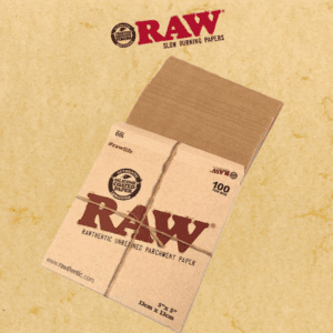 RAW PRACHMENT ROLLING PAPER 100-PACK