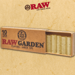 RAW GARDEN PLANTABLE TIPS 10 COUNT - 20CT DISPLAY