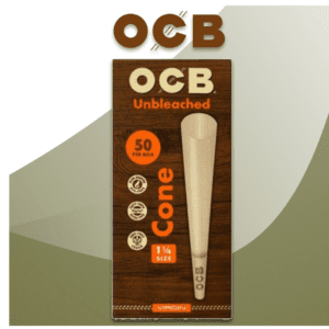 OCB PRE-ROLLED VIRGIN TOWER CONES 1 1/4 - 50CT