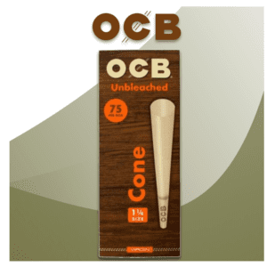 OCB PRE-ROLLED VIRGIN TOWER CONES 1 1/4 - 75CT