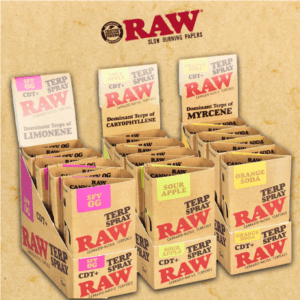RAW TERPENE 5ML SPRAY - 8CT DISPLAY