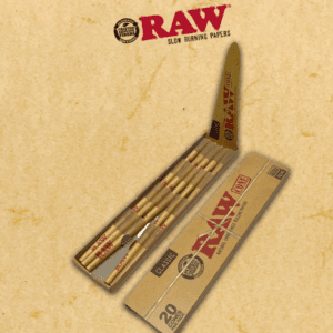 RAW CONES CLASSIC 20-PACK SINGLE SIZE 70/45 - DISPLAY OF 12CT