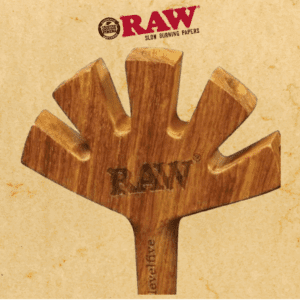 RAW FIVE ON IT WOODEN CIGARETTE HOLDER