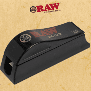 RAW NATURAL ROLLING PAPERS CONE FILLER - 1 1/4 (RAW52)