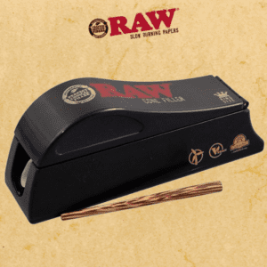 RAW NATURAL ROLLING PAPERS CONE FILLER - KING SIZE (RAW51)