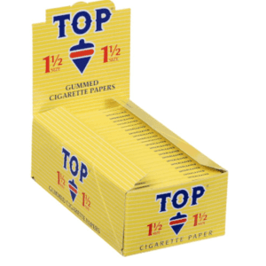 TOP 1.5 GUMMED CIGARETTE PAPERS - 24CT