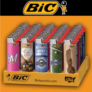 BIC MILWAUKEE BREWERS LIGHTERS - 50CT