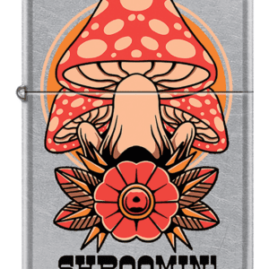 ZIPPO SHROOMIN' VINTAGE MUSHROOM TATTOO LIGHTER