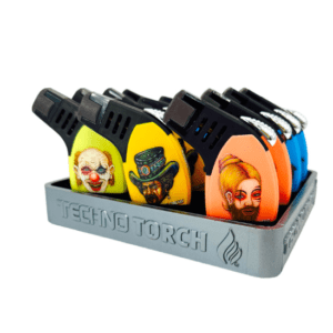 TECHNO TORCH CLOWN DESIGN LIGHTER - 12CT DISPLAY
