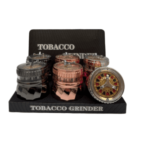 ROULETTE 4-PARTS GRINDER - DISPLAY OF 6