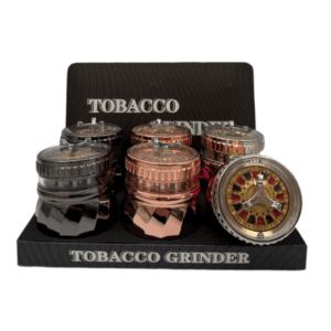 ROULETTE 4-PARTS GRINDER - DISPLAY OF 6