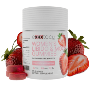 EXXXTACY WOMEN'S LIBIDO AND MOOD GUMMIES 10-PACK JAR